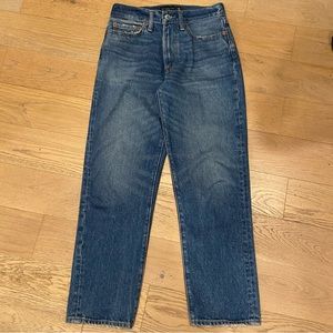 Abercrombie 90s Loose Jeans Dark Medium Wash 28x30